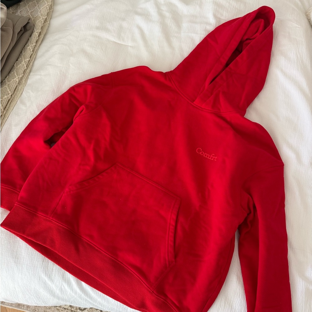 Comfrt Red Hoodie